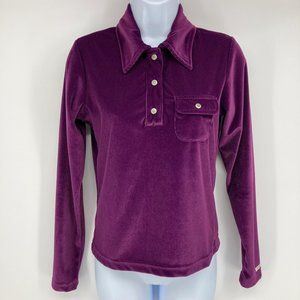 LEVI'S - S - VINTAGE "Jeans for Women" Purple Pluh Top